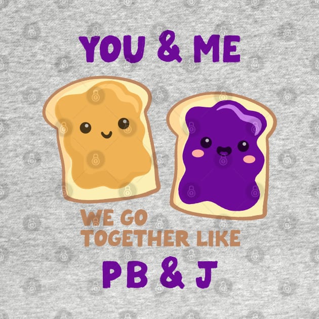 pbj you & me (grape) by mystudiocreate